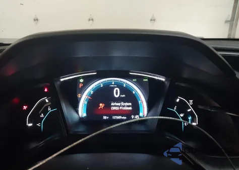 2019 Honda Civic Lx z USA, uszkodzony, nr VIN SHHFK7H33KU205441